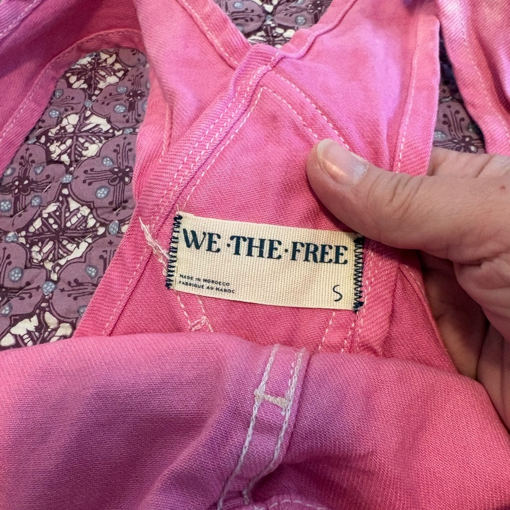 We the Free Ziggy Pink Overalls - Picture 6 of 11